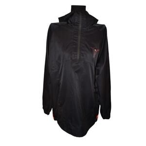 RIPNDIP Quarter Zip Hoodie Windbreaker Hell Pit Devil Cat Graphic Size Large